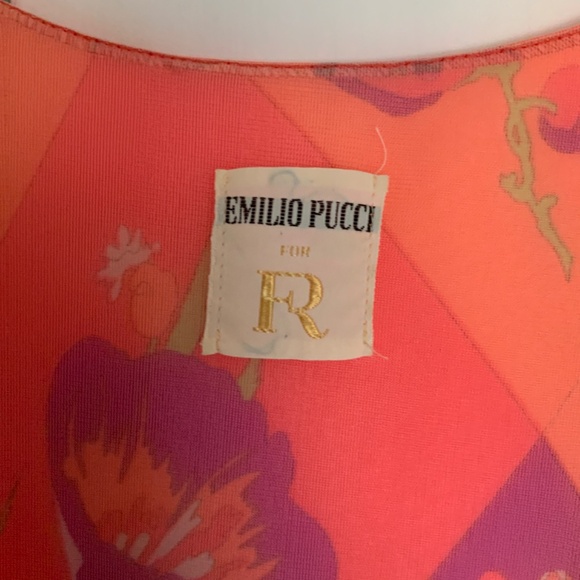 AUTHENTIC EMILIO PUCCI Formfit Rogers VINTAGE dressing gown and matching robe - Picture 5 of 12